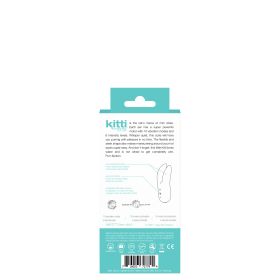 Kitti Rechargeable Dual Vibe - Tease Me Turquoise
