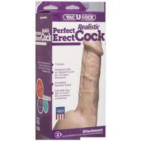 Vac U Lock Perfect Erect Realistic Cock