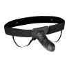 Lux Fetish Unisex Vibrating Hollow Strap on Dildo