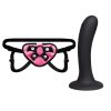 Lux Fetish Strap on and 6" Dildo Set