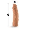 Lock on  8 Inch Realistic Lock on Dildo
