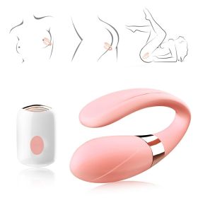 Wireless Remote Vibrators G Spot U Shape Stimulator Sex Toys for Couple Resonance Vibrator Adult Masturbator Remote U-Shape Wearable Powerful Low