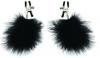 Sex &amp; Mischief Feathered Nipple Clamps