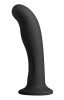 Heart on Silicone Harness Dildo