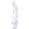 10.5 Inch Girthy Realistic Glass Double Dong