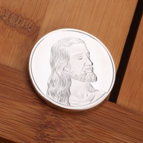 Jesus Commemorative Coin Dinner Commemorative (Option: Silver-1PCS)