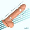 Easy Riders 7" Silicone Dildo With Balls
