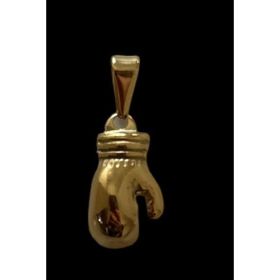 Pendant Only  NO CHAIN (Option: Gold-Boxing pendnat)