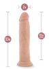 Dr. Skin Silicone Dr. Henry 9 Inch Dildo With  Suction Cup
