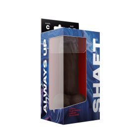 Shaft Model C 8.5 Inch Liquid Silicone Dong With Balls (Option: Mahogany)
