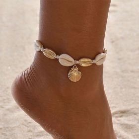 Beach Vacation Shell Anklet Bohemian Style (Option: 1543 STYLE)