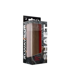 Shaft Model J 7.5 Inch Liquid Silicone Dong (Option: Oak)
