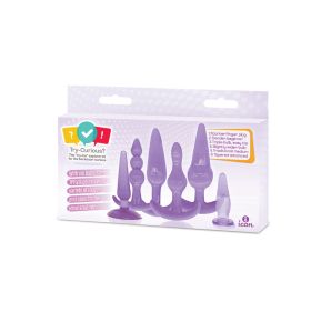 Try Curious Anal Plug Kit (Option: Purple)