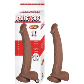 Realcocks Dual Layered 11" (Option: Brown)