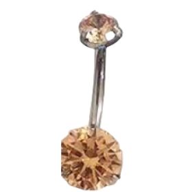 Belly Button (Option: Gold)