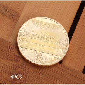 Jesus Commemorative Coin Dinner Commemorative (Option: Gold-4PCS)