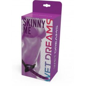 Wet Dreams Skinny Me Strap on (Option: Purple)